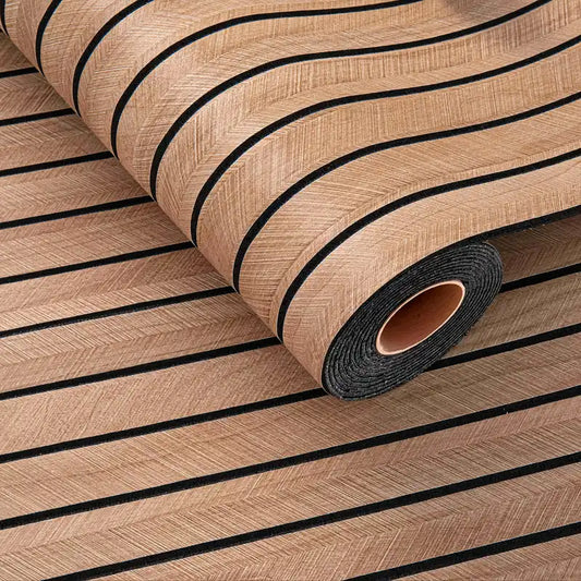 3D Самозалепващ Панел – Кафяв Орех